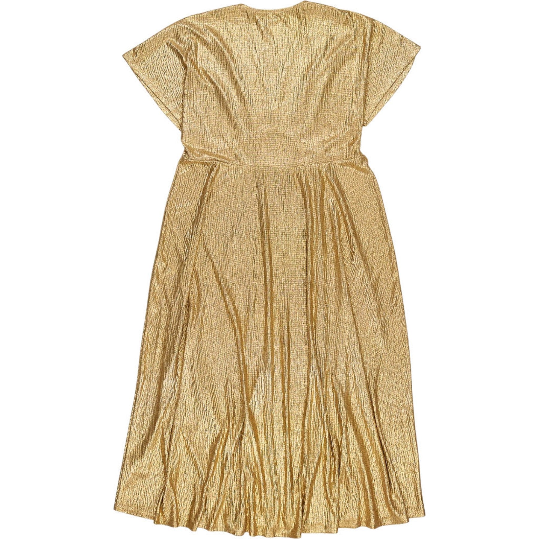 WYSE  Gold Caley Dress