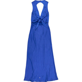 Omnes Blue Sleeveless Maxi Dress