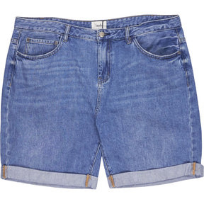 Hush Light Blue Long Denim Shorts