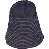 Drakes Blue Denim Bucket Hat