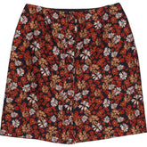 Floral Print Mini Skirt
