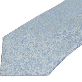 Moss Light Blue Patterned Tie Bundle x 3