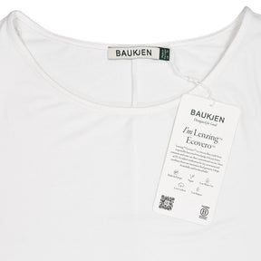 Baukjen White Spenser Relaxed Boat Neck Top