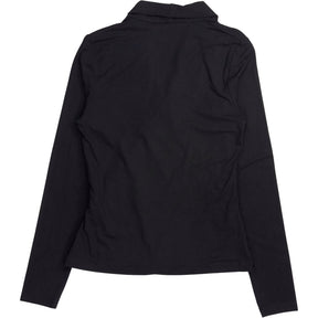 Baukjen Black Gylda Wrap Top