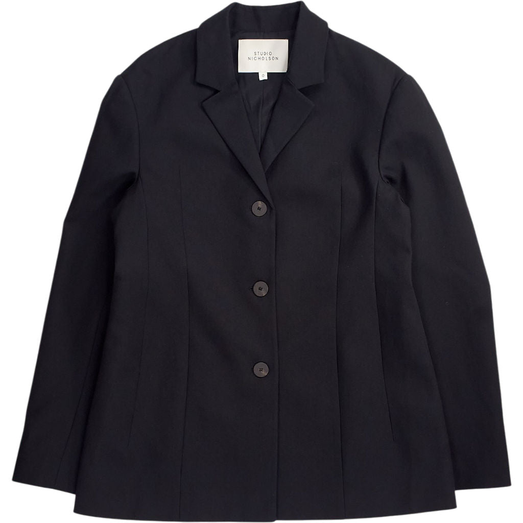 Studio Nicholson Black Wool Jacket