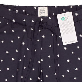 Schiesser Blue Polka Dot Lounge Trousers
