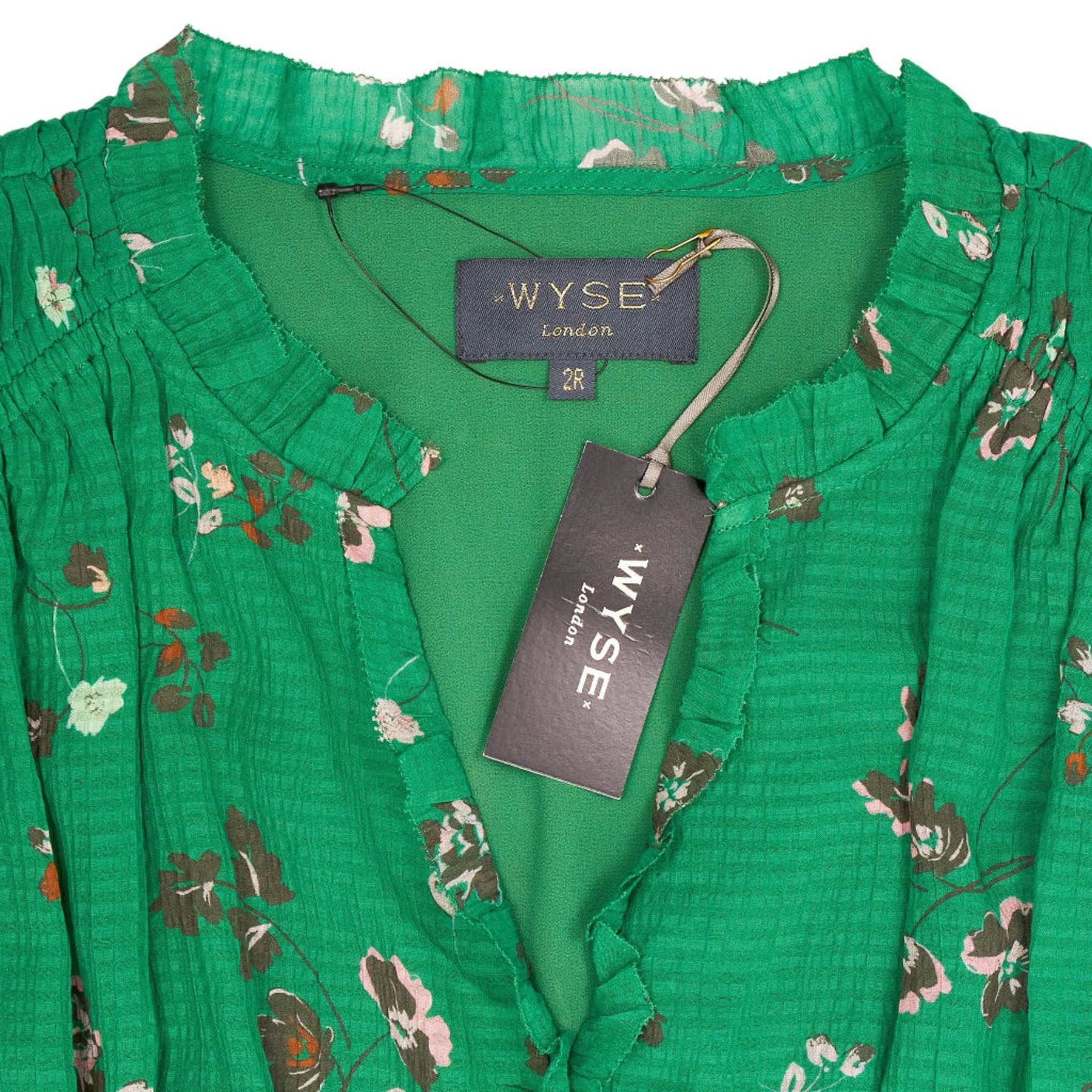 WYSE  London Green Miah Floral Dress