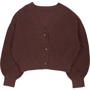 OMNES Brown Hopper Cotton Cardigan