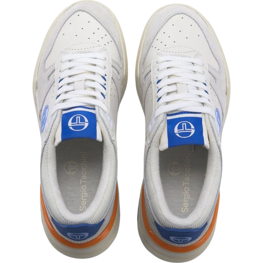 Sergio Tacchini White Blue BB Court Lo Trainers