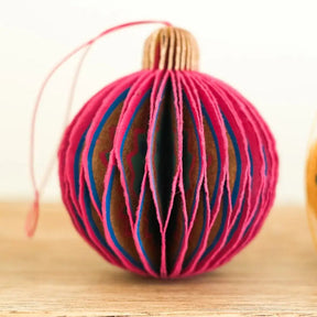 Honeycomb Bauble - 3 individual colours