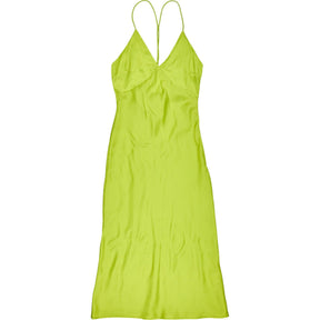 OMNES Lime Strappy Dress