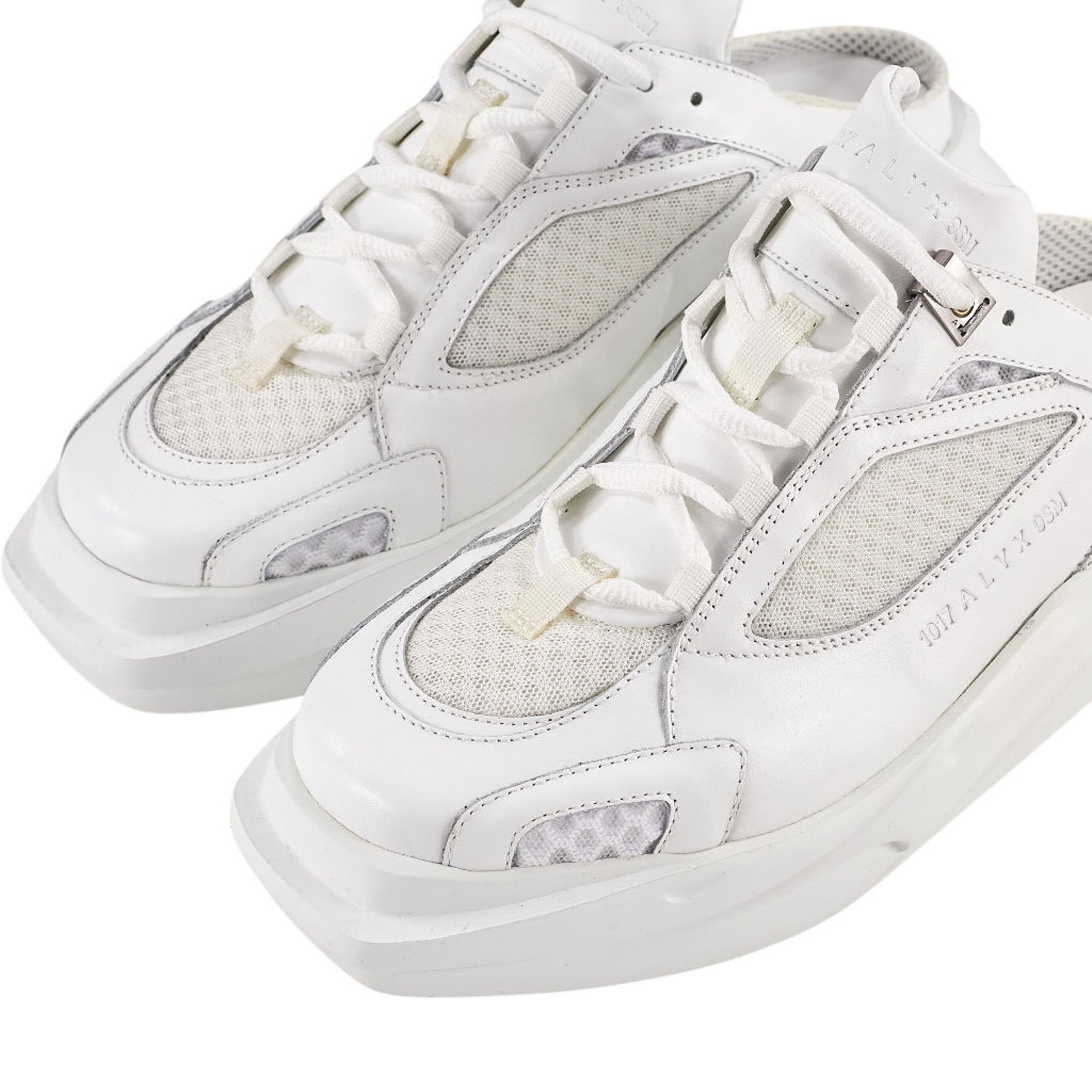 1017 ALYX 9SM White Mono Hiking Mule