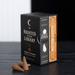Set of 2 Haunted Library Halloween Incense Cone Packs