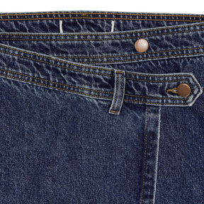 seventy + mochi Blue Denim Midi Skirt