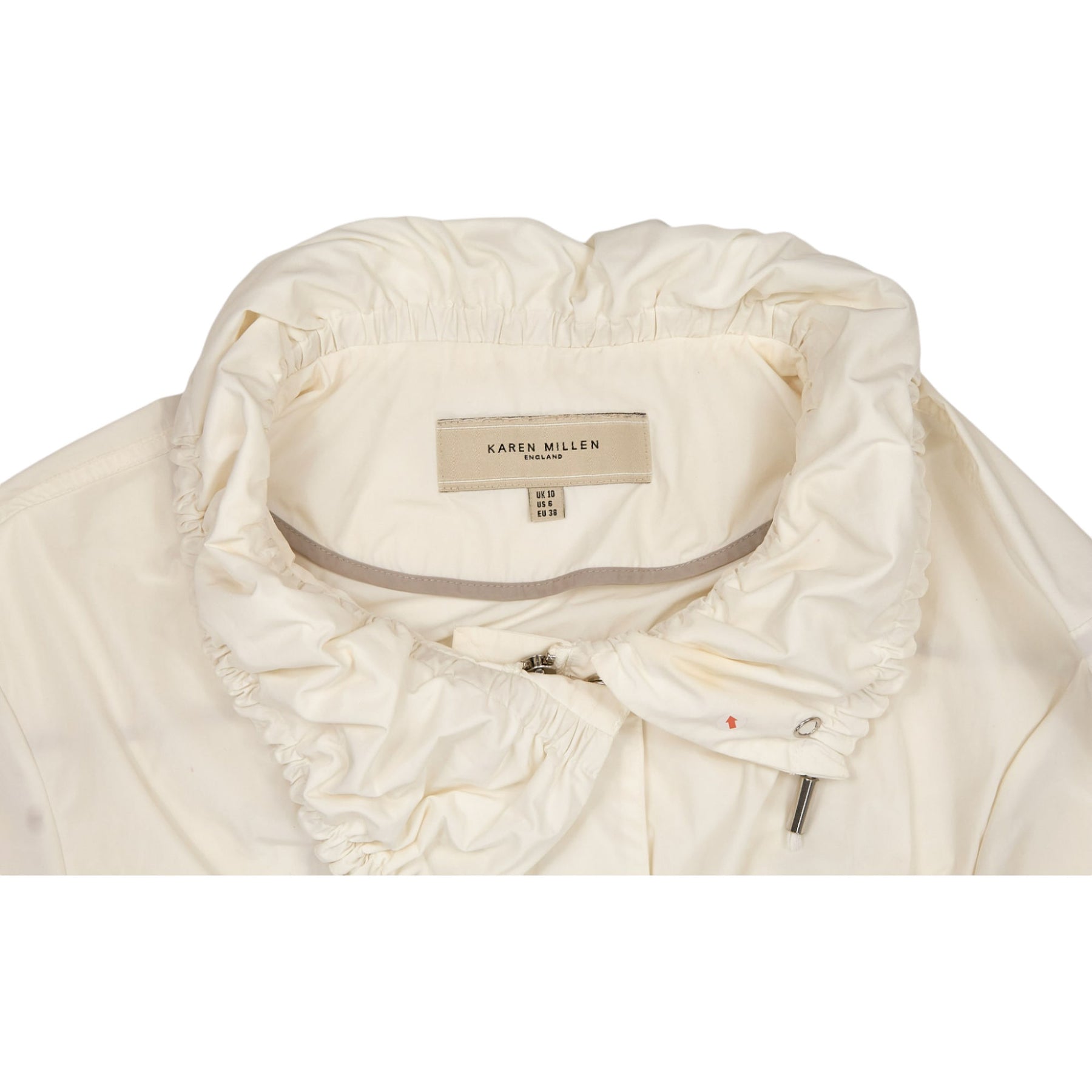 Karen Millen Cream Parka Jacket