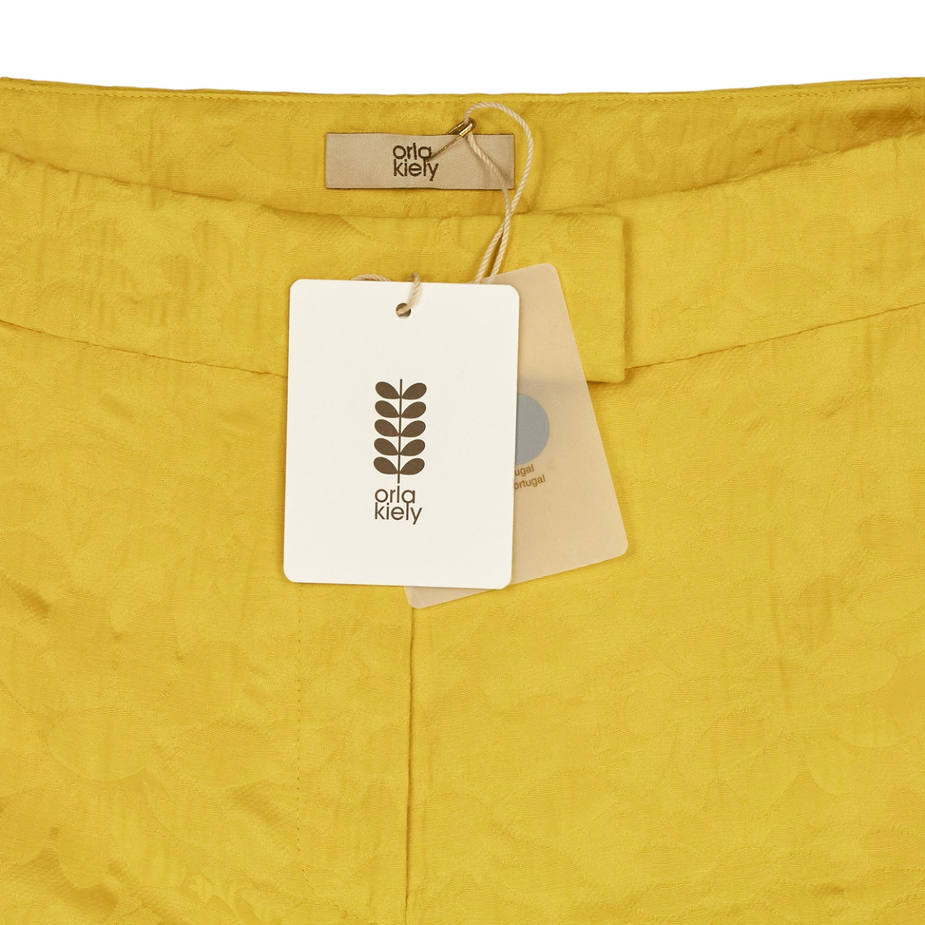 Orla Kiely Yellow Trousers