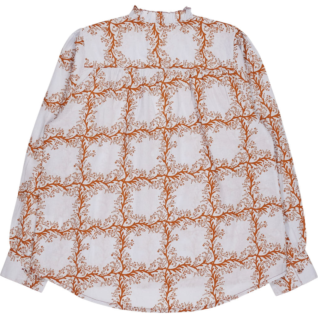 Bonte Ice Blue Patterned Anais Shirt