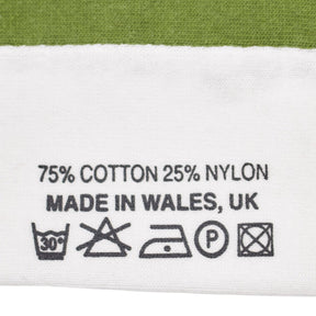 Amari Amari White Green Stripe Socks