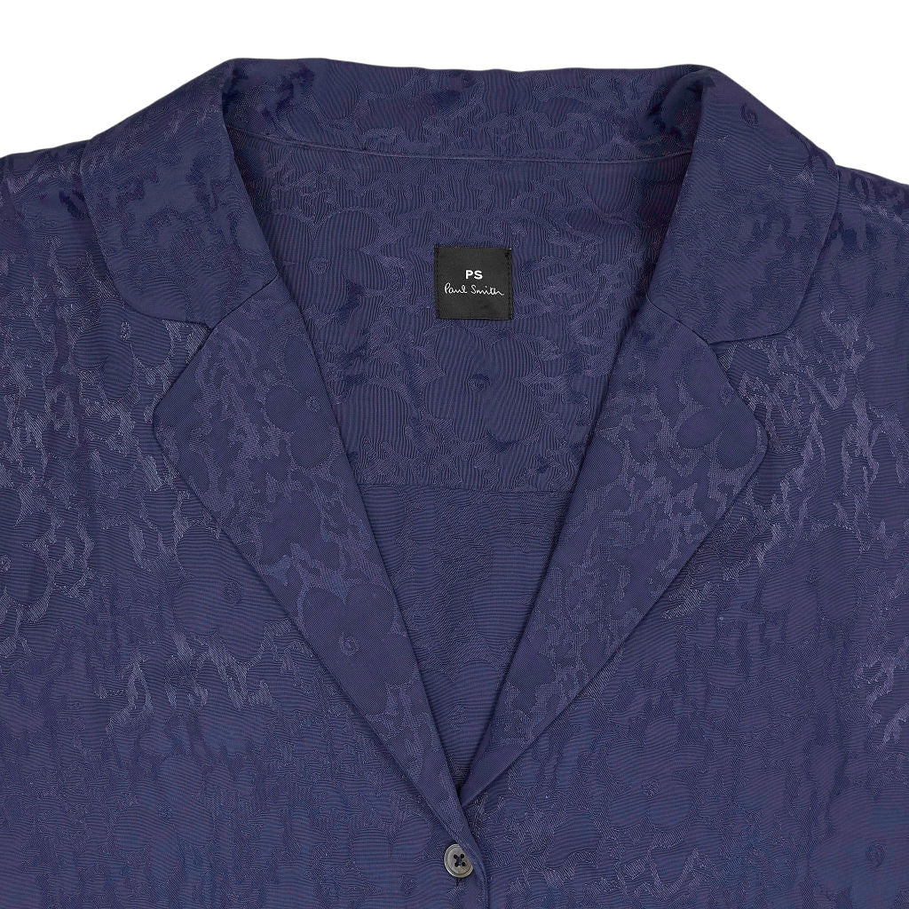 Paul Smith Navy Jacquard Shirt