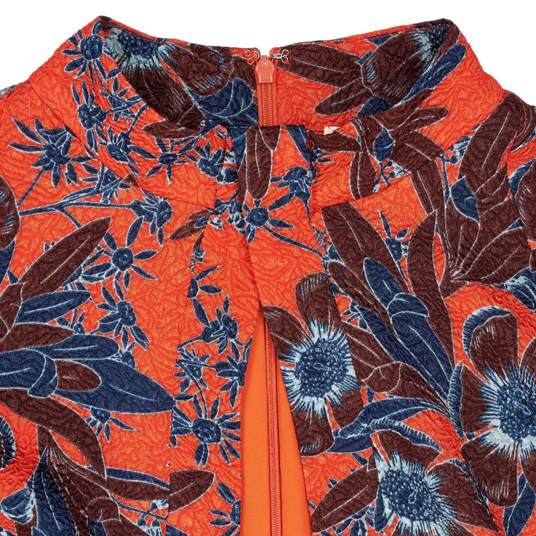 Damsel in a Dress Orange Floral Caryl Dress