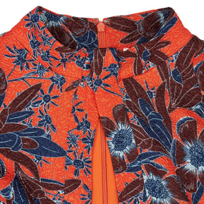 Damsel in a Dress Orange Floral Caryl Dress