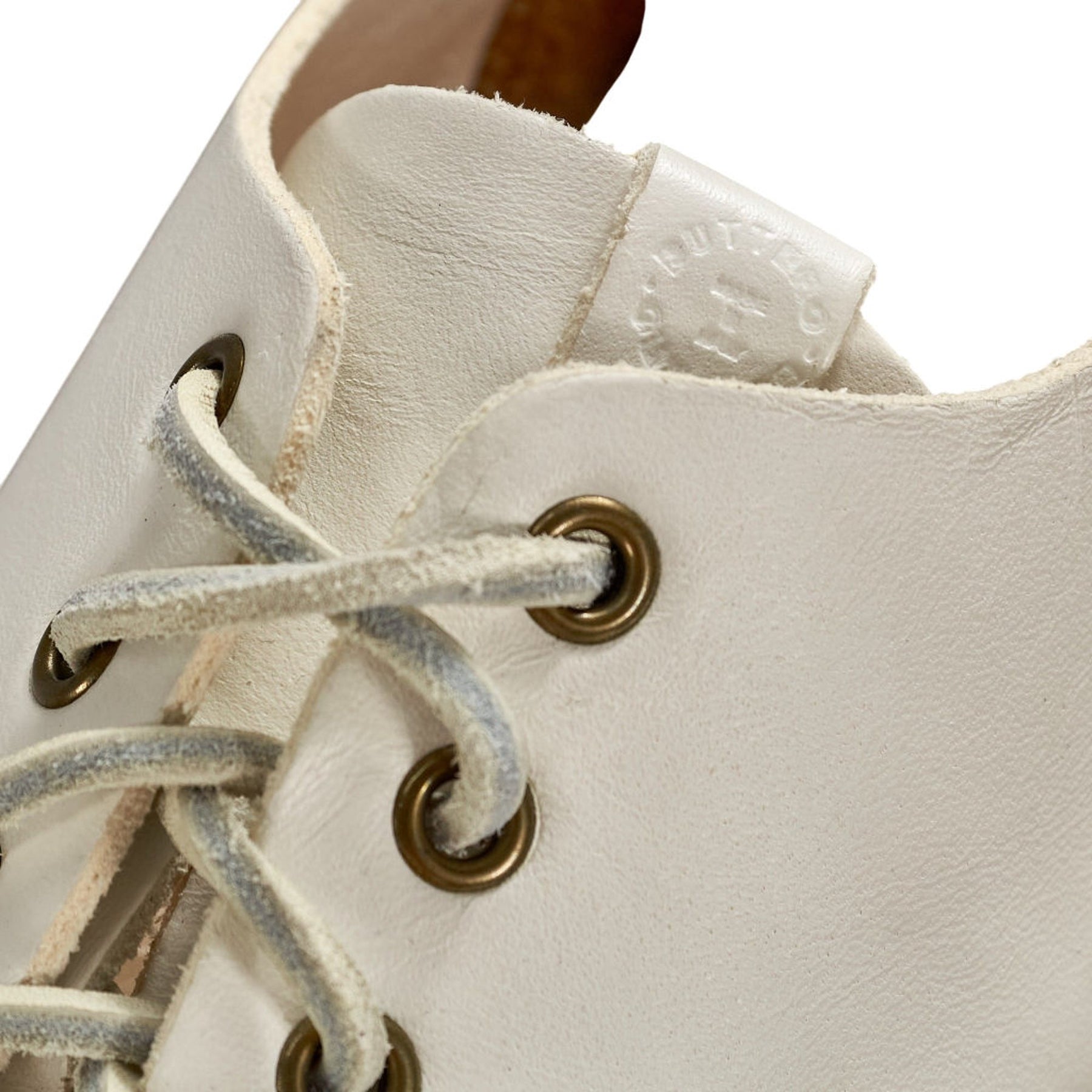 Buttero White Vinci Leather Trainers