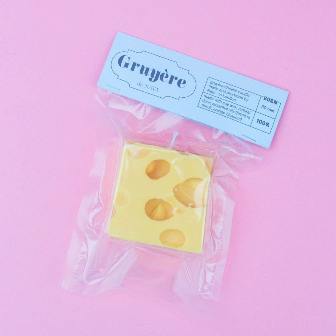 Gruyère Cheese Novelty Scented Candle