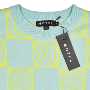 Motel Blue Akari Jumper Optiz Maze