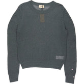 Hush Sage Green Interest Stitch Knitted Jumper