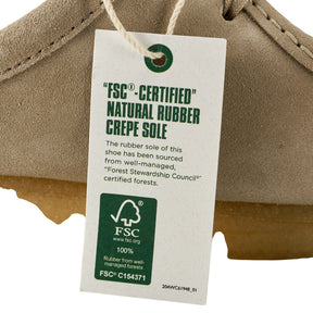 END X BEAM Clarks Originals Cream Wallabee Mule