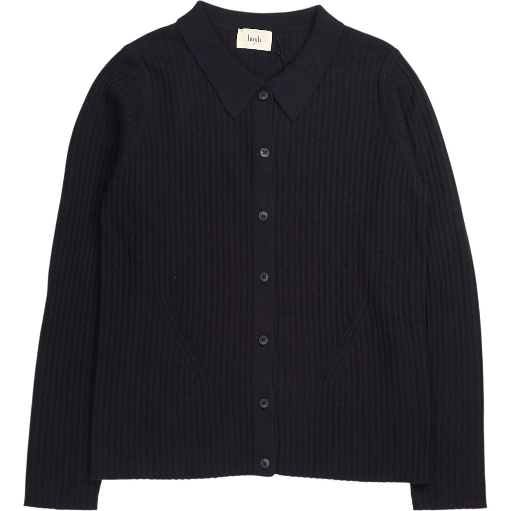 Hush Black Mikaila Knitted Shirt
