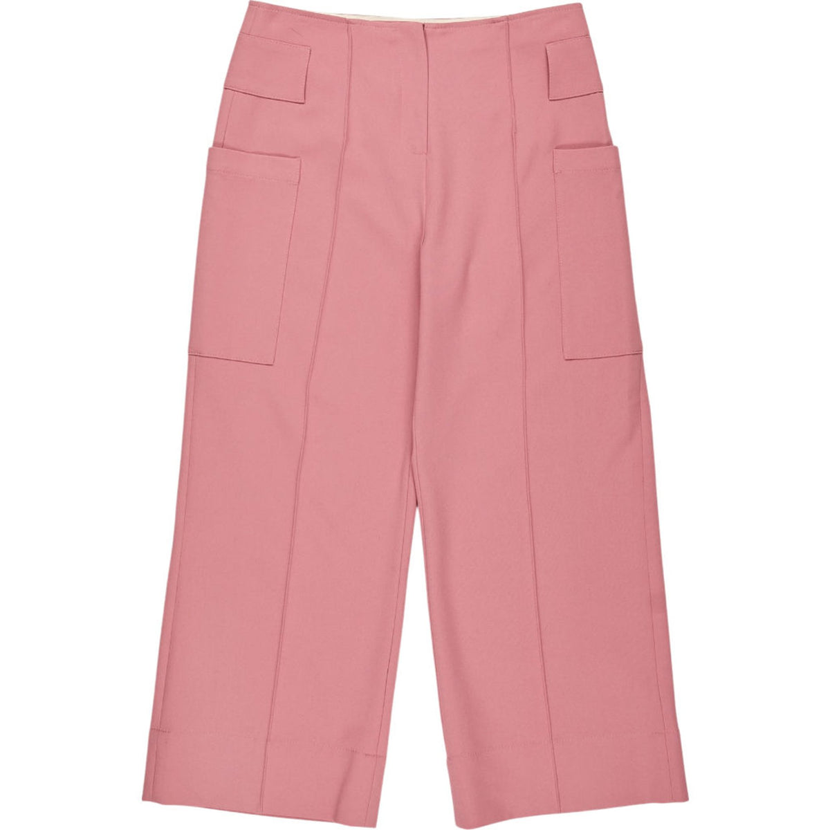 ME+EM Pink Wide Leg Trousers