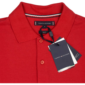 Tommy Hilfiger Red Slim Fit Polo Shirt