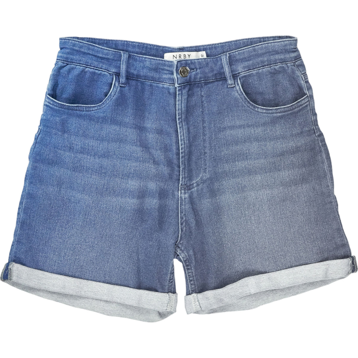 NRBY Blue Denim Shorts