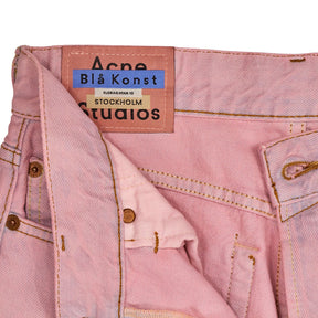 Acne Studios Pink Bla Konst Mece Jeans