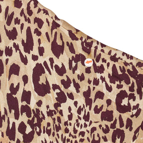 Baukjen Plum Leopard Leanne Midi Dress