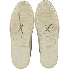 Barbour Grey Leather Trainers