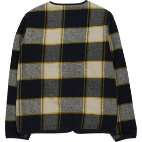 Folk Reversible Liner Mustard Black Check Jacket