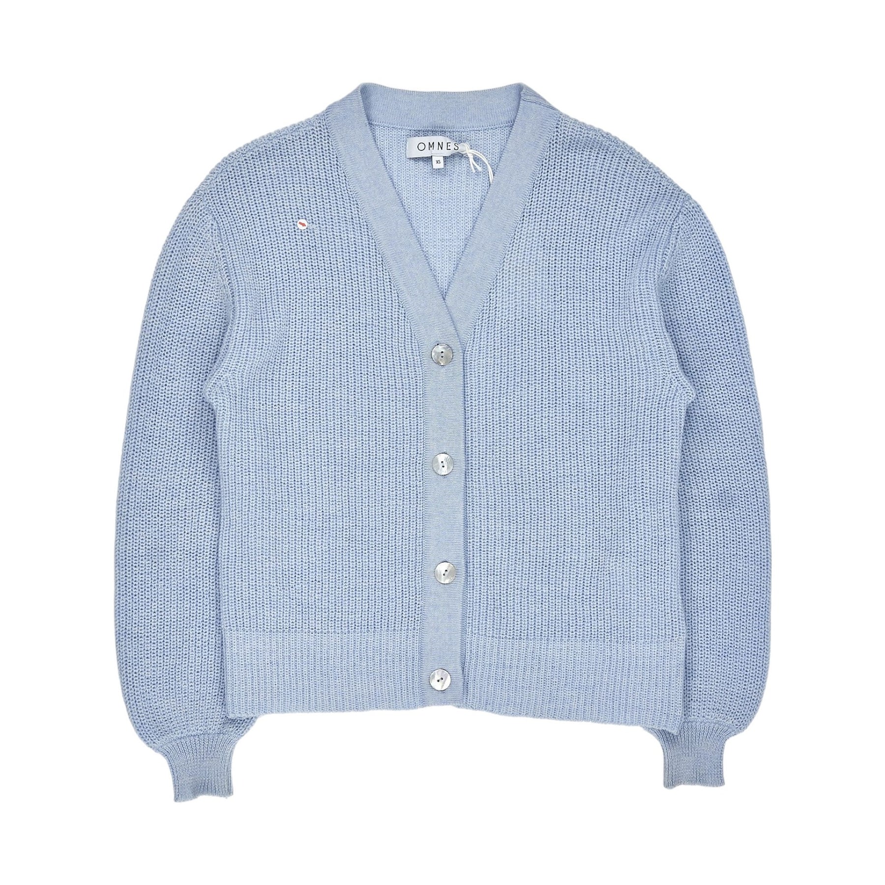 Omnes Light Blue Knitted Cardigan