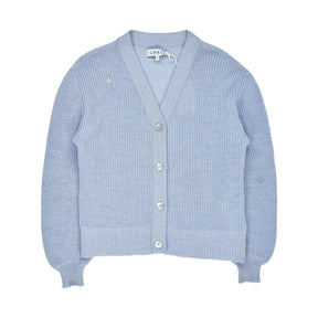 Omnes Light Blue Knitted Cardigan