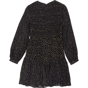 Whistles Black Polka Dot Dress