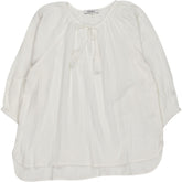 NRBY White Cotton Tassel Top