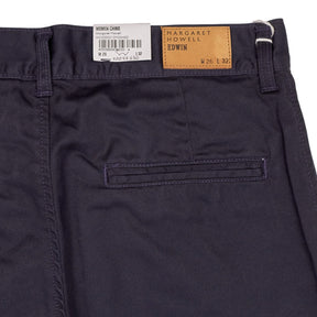 Margaret Howell X EDWIN Navy Chino Trousers