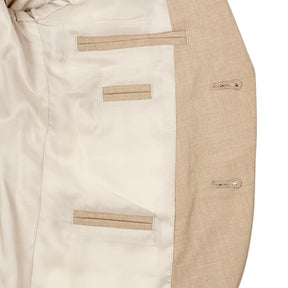 Moss Beige Three-Piece Suit
