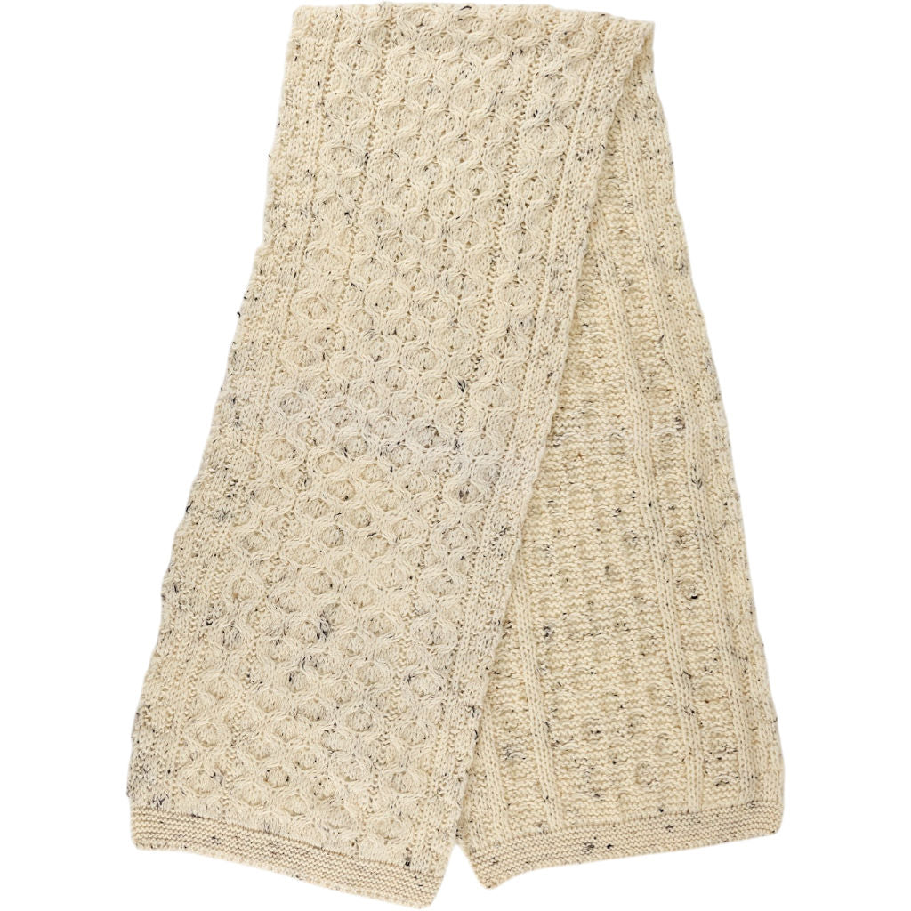 Glencroft Cream Wool Scarf