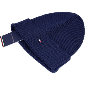 Tommy Hilfiger Navy Beanie & Gloves Set