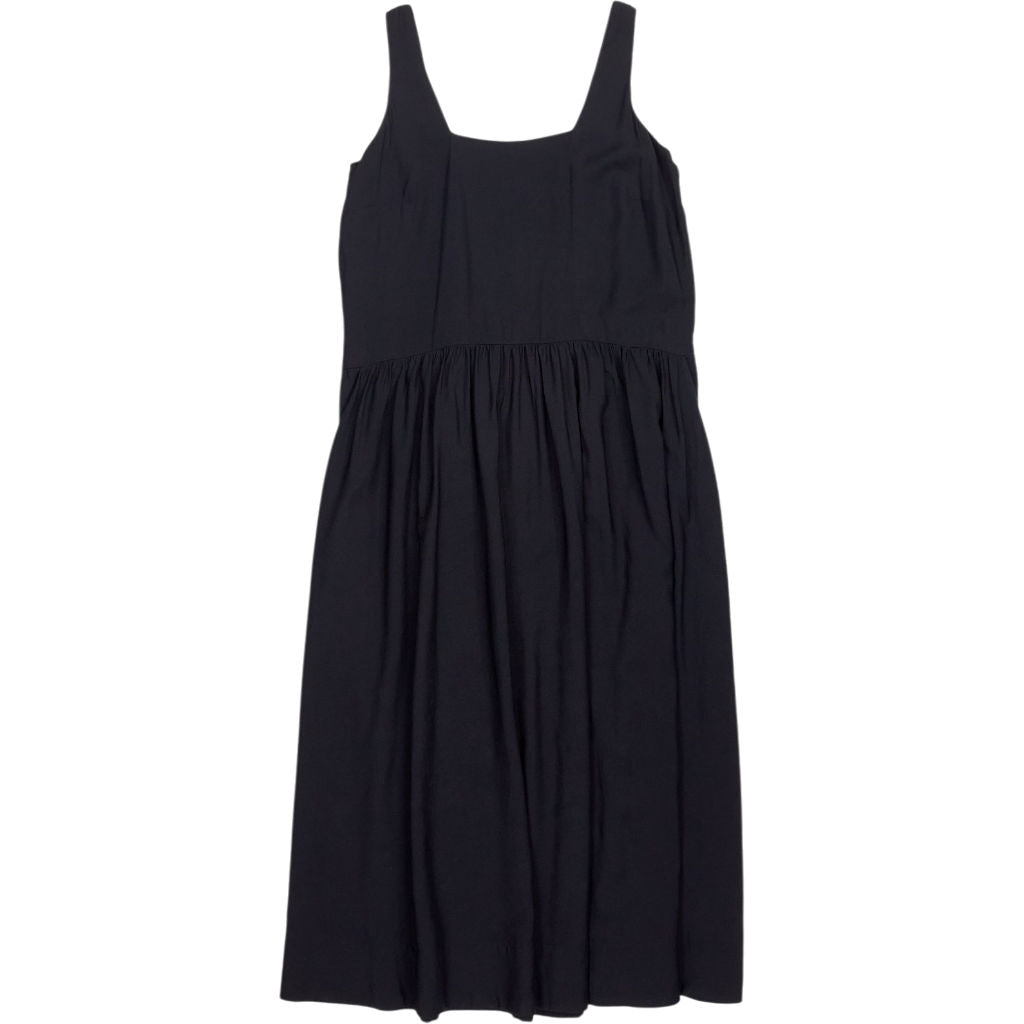 Hush Black Square Neckline Midi Dress