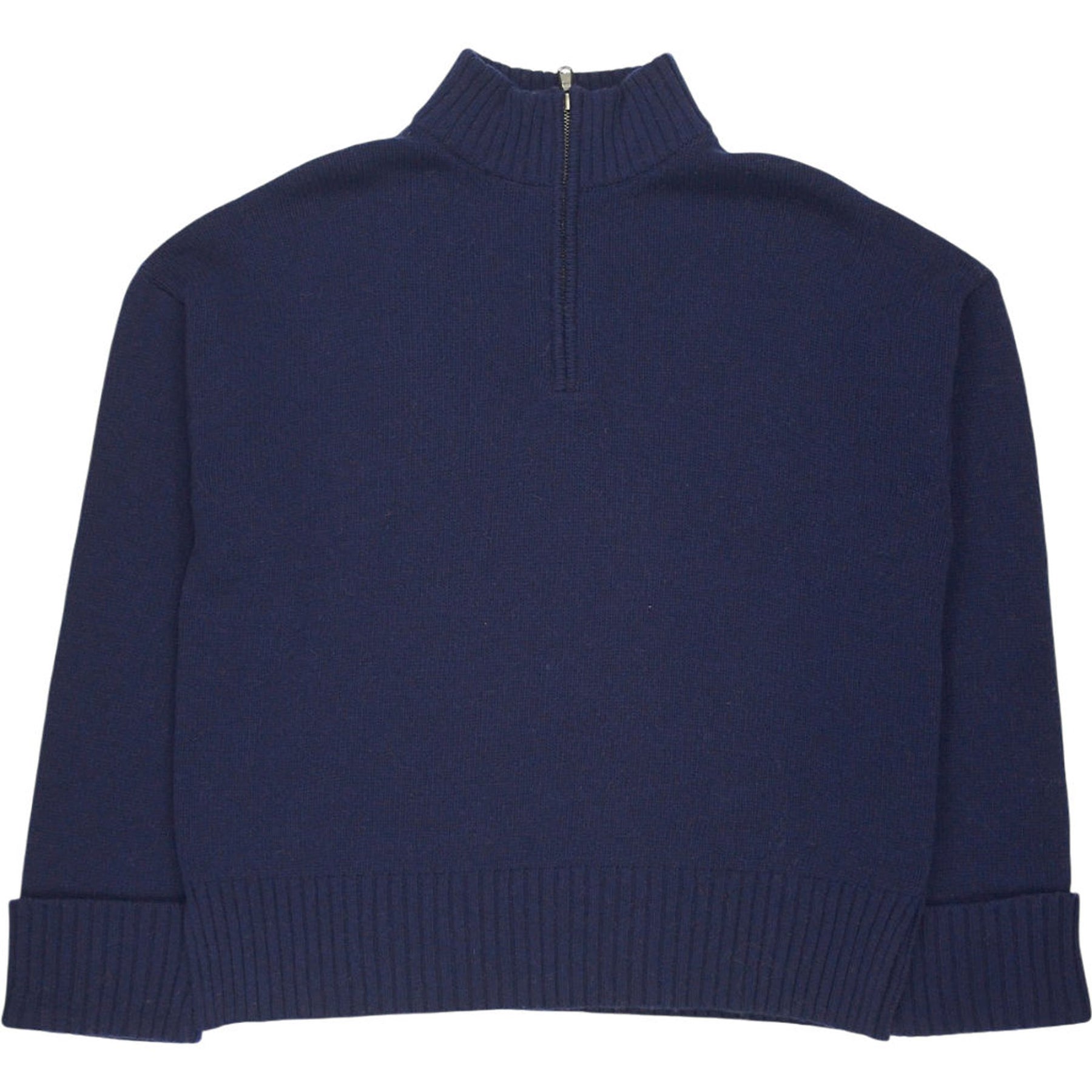 Beaufort & Blake Blue Half Zip Jumper