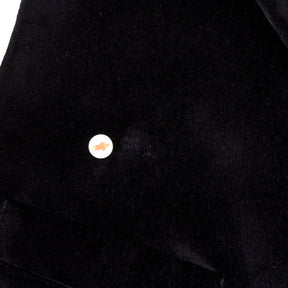 Duchamp Black Velvet Waistcoat