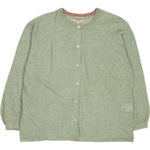 Bellerose Green Button-Up Cardigan